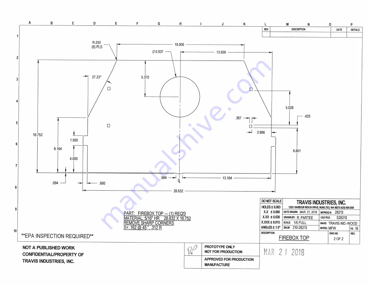 Travis Industries Medium Flush Wood Hybrid Fyre Insert Скачать руководство пользователя страница 137