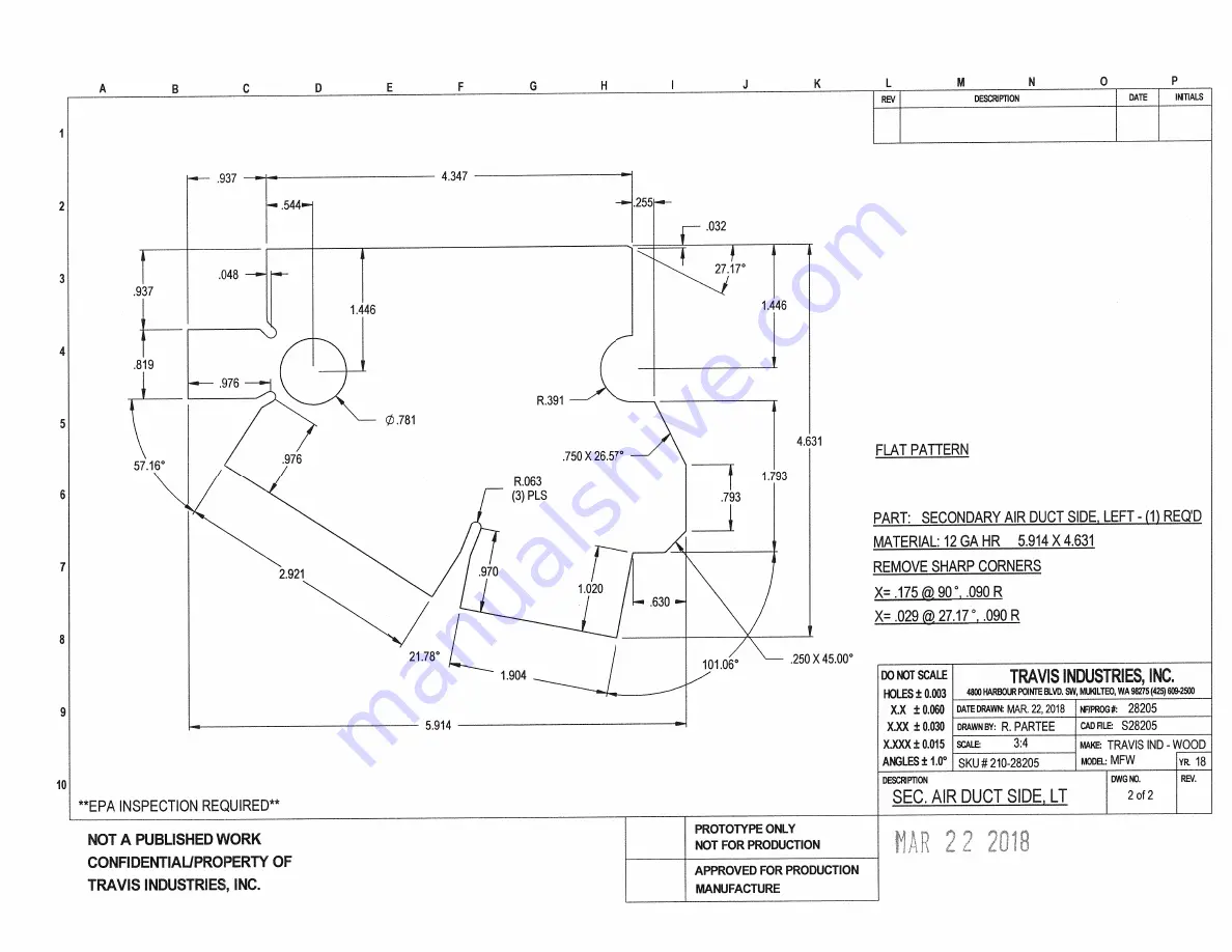 Travis Industries Medium Flush Wood Hybrid Fyre Insert Manual Download Page 139