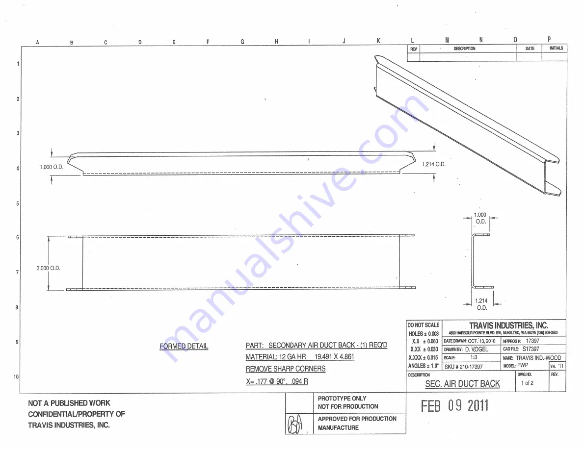 Travis Industries Medium Flush Wood Hybrid Fyre Insert Скачать руководство пользователя страница 144