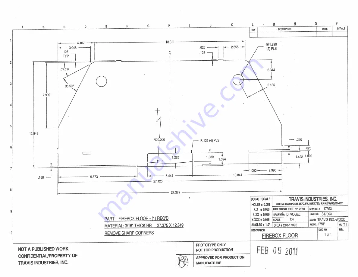 Travis Industries Medium Flush Wood Hybrid Fyre Insert Скачать руководство пользователя страница 148