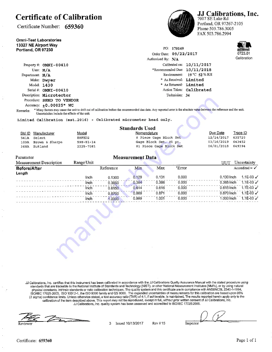 Travis Industries Xtrordinair 44 Elite Manual Download Page 111