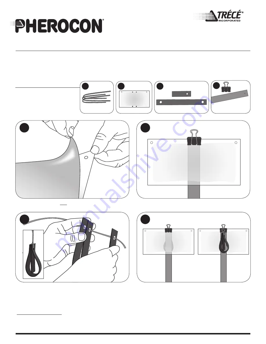 TRECE PHEROCON BMSB STKY Installation Instructions Download Page 2