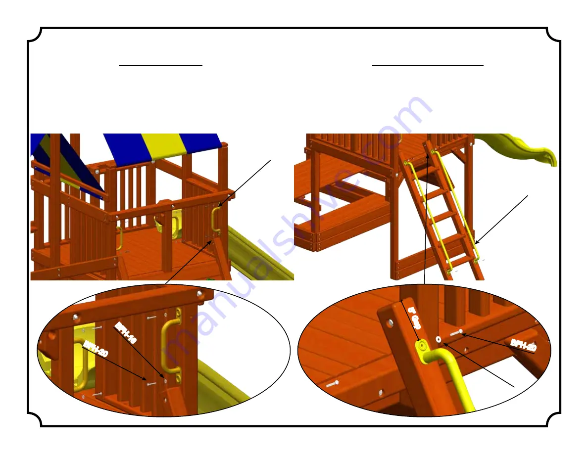 Tree Frogs 7.0 Bengal Fort Double Decker Install Manual Download Page 70