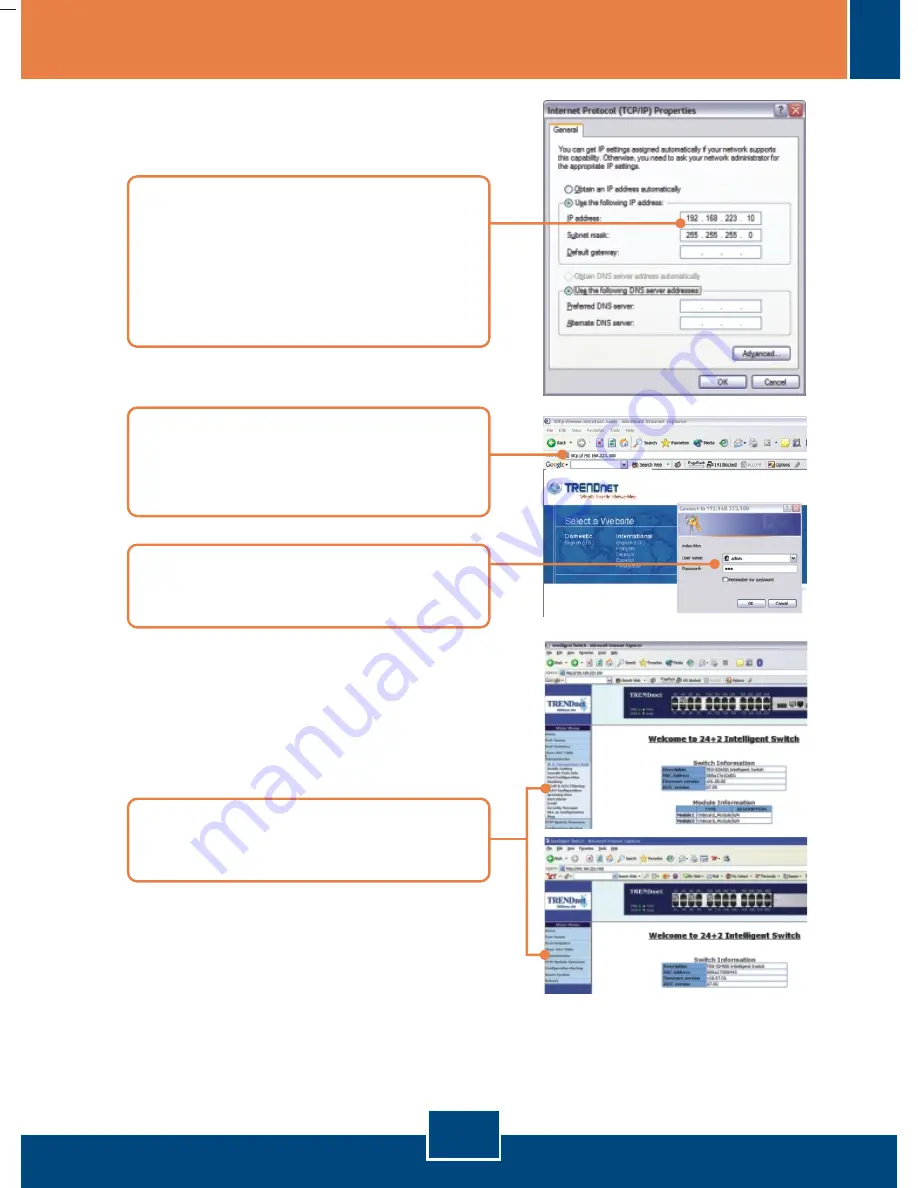 TRENDnet TEG-S2400I - DATA SHEETS Quick Installation Manual Download Page 6