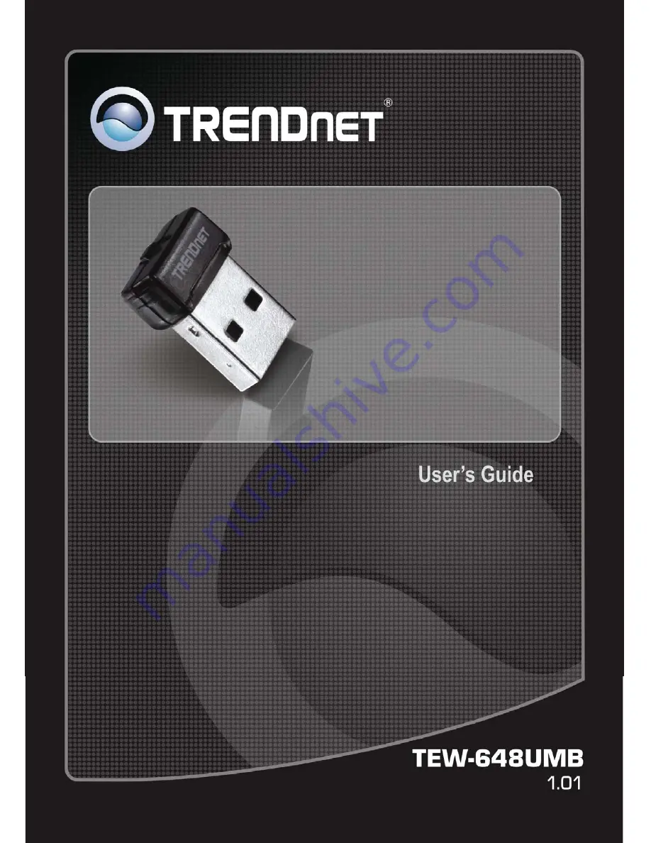 TRENDnet TEW-648UBM User Manual Download Page 1