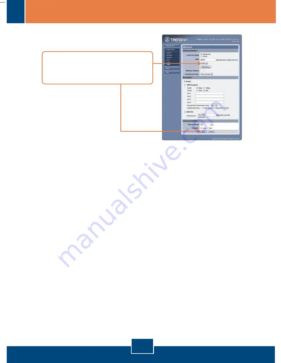 TRENDnet TEW-P1UG - Wireless Print Server Quick Installation Manual Download Page 7