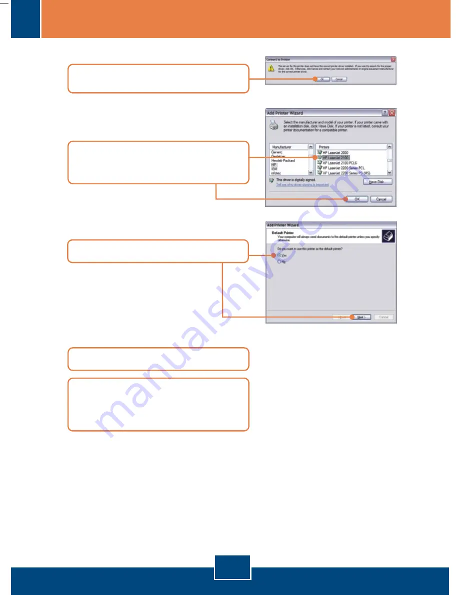 TRENDnet TEW-P1UG - Wireless Print Server Quick Installation Manual Download Page 9