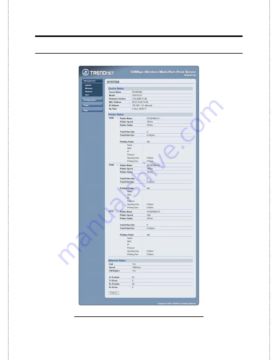 TRENDnet TEW-P21G User Manual Download Page 45