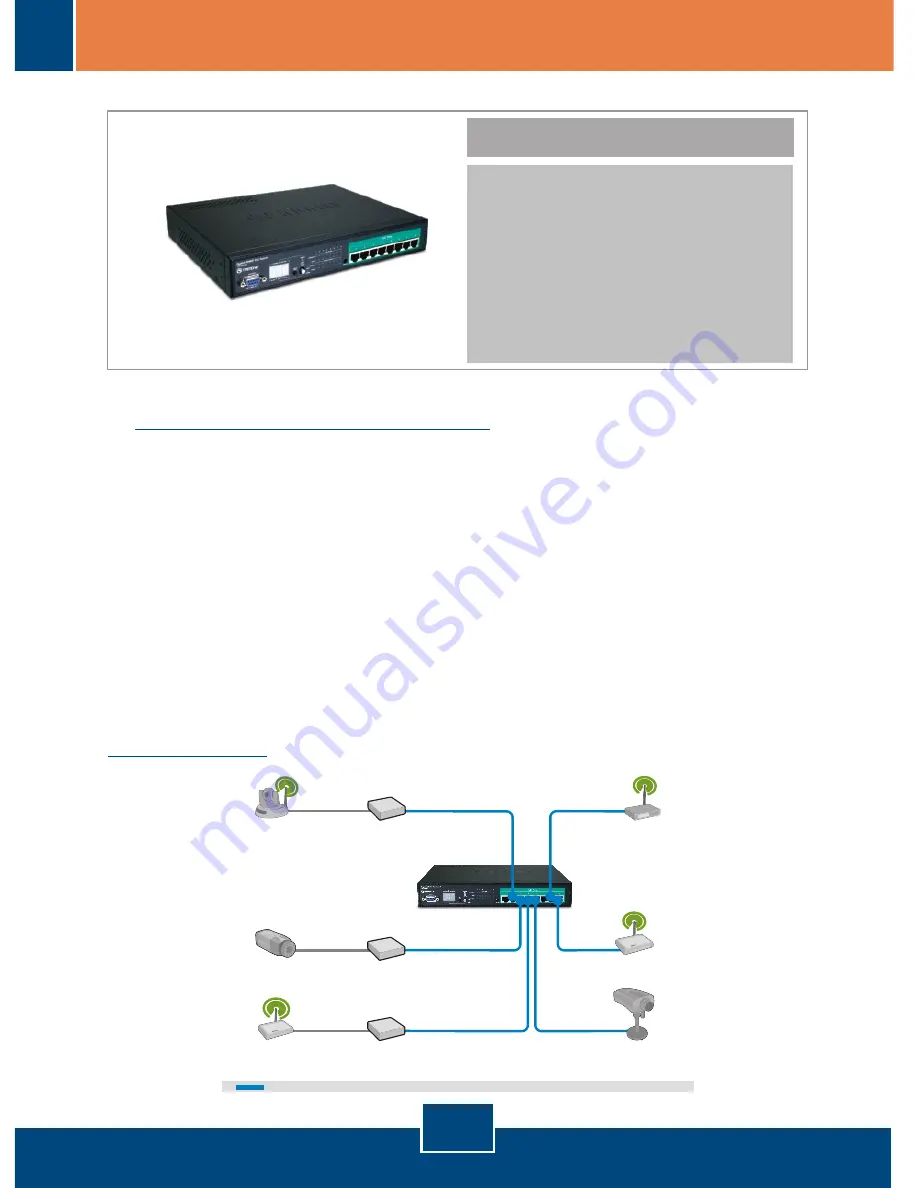 TRENDnet TPE-80WS - Web Smart PoE Switch Скачать руководство пользователя страница 3