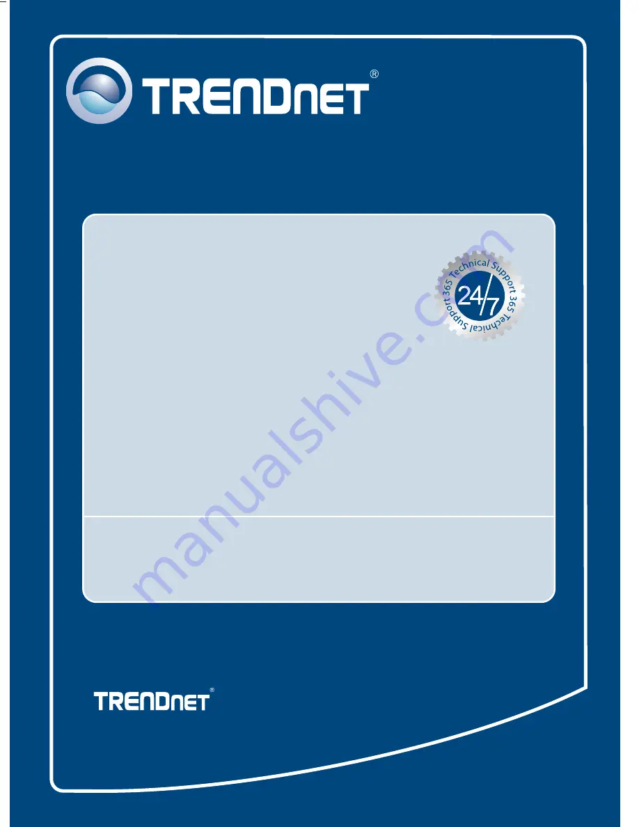 TRENDnet TPE-80WS - Web Smart PoE Switch Quick Installation Manual Download Page 10