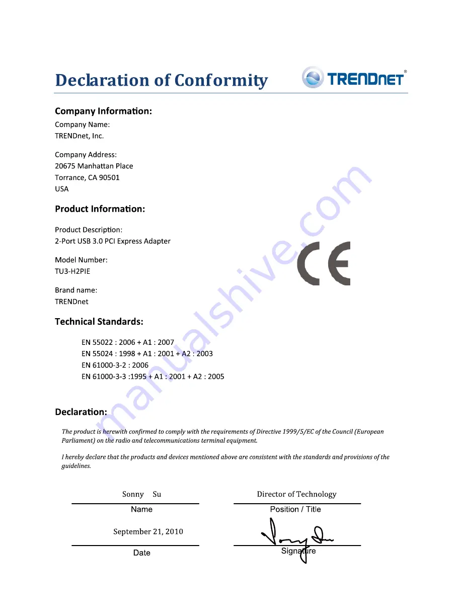 TRENDnet TU3-H2PIE Скачать руководство пользователя страница 12