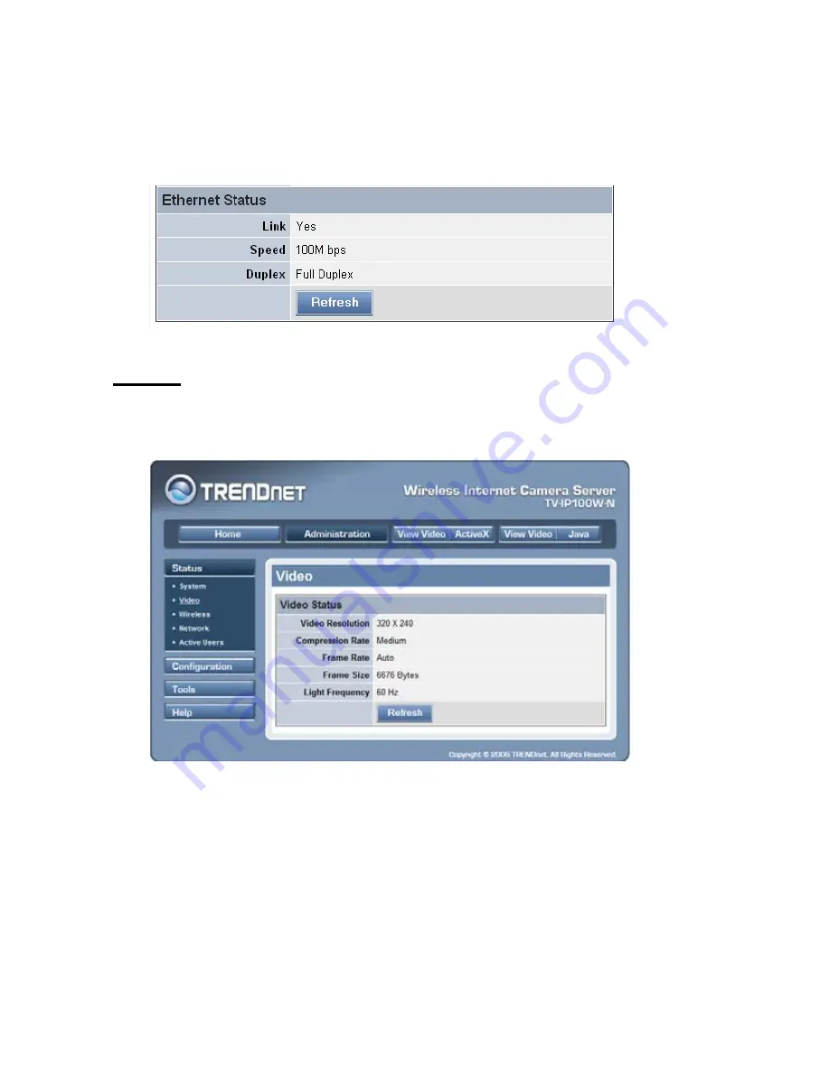 TRENDnet TV-IP100-N User Manual Download Page 33