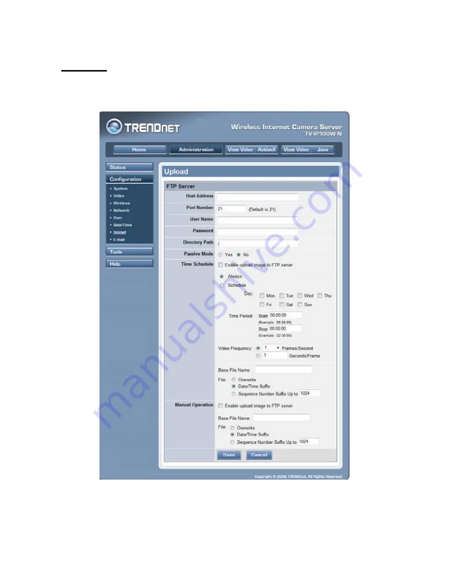 TRENDnet TV-IP100-N User Manual Download Page 54