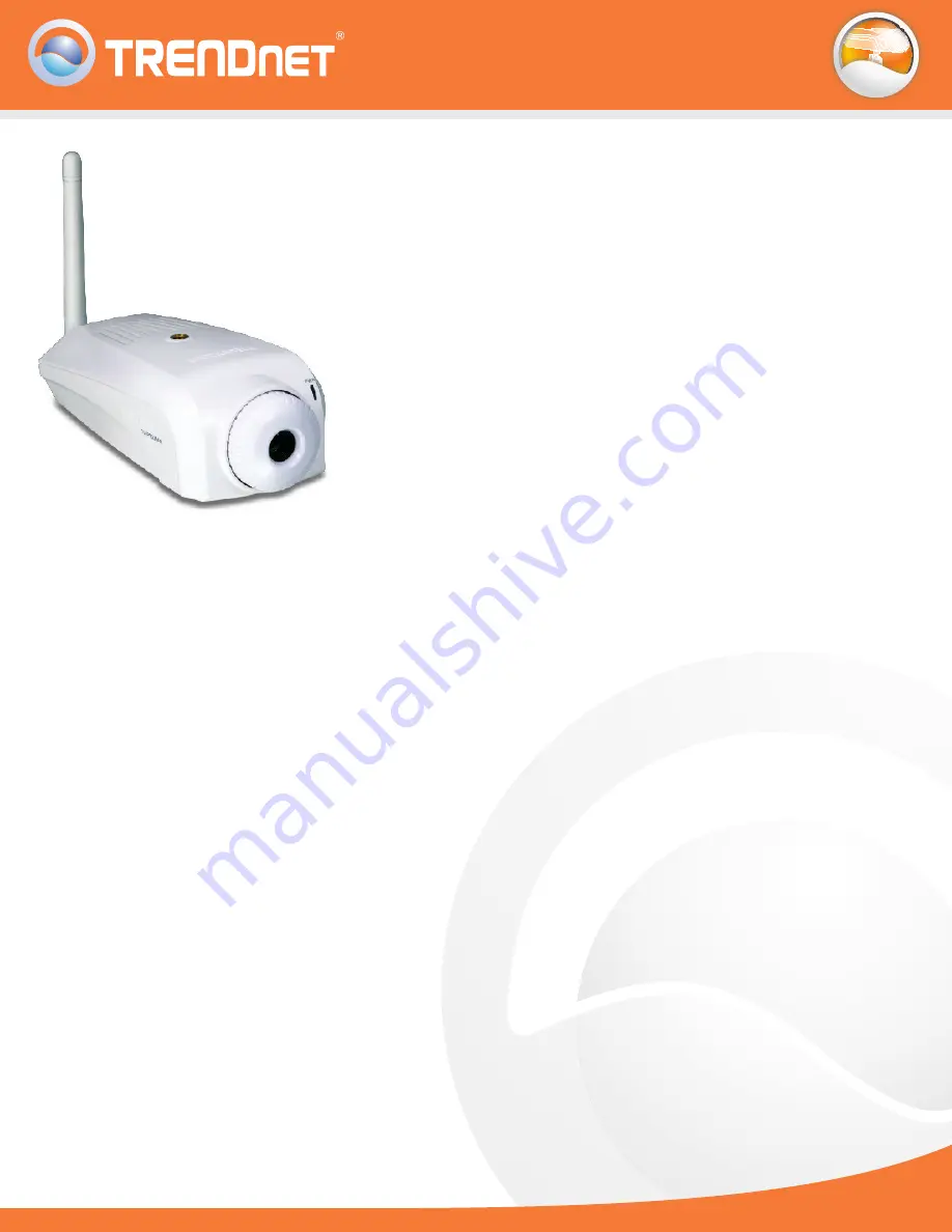 TRENDnet TV-IP100W-N - Wireless Internet Camera Server Network Скачать руководство пользователя страница 1