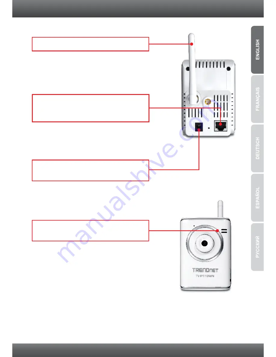 TRENDnet TV-IP110WN Скачать руководство пользователя страница 4