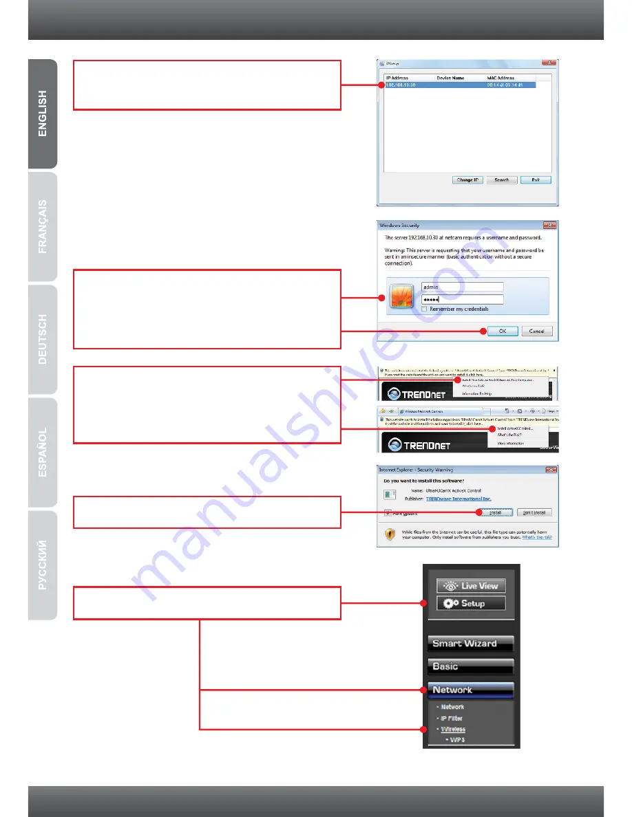 TRENDnet TV-IP110WN Скачать руководство пользователя страница 7