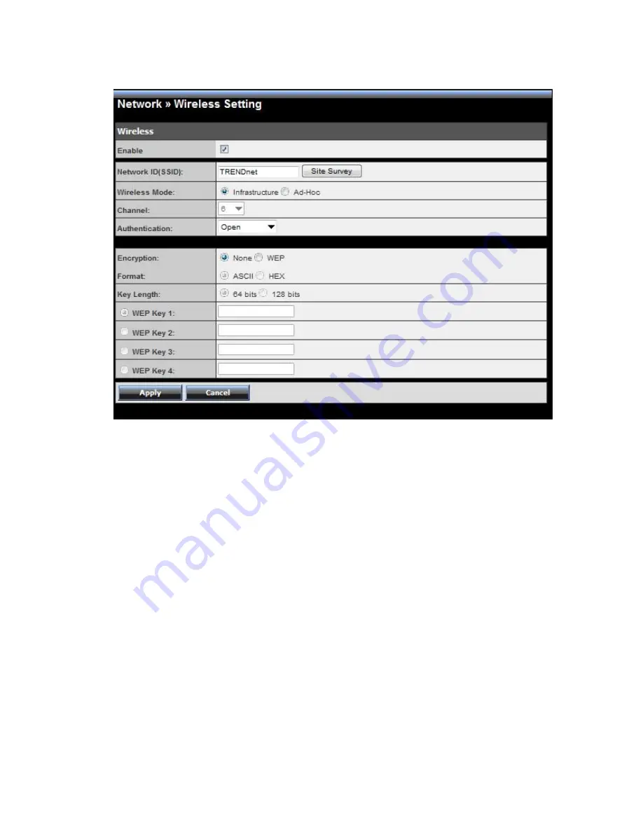 TRENDnet TV-IP110WN User Manual Download Page 36