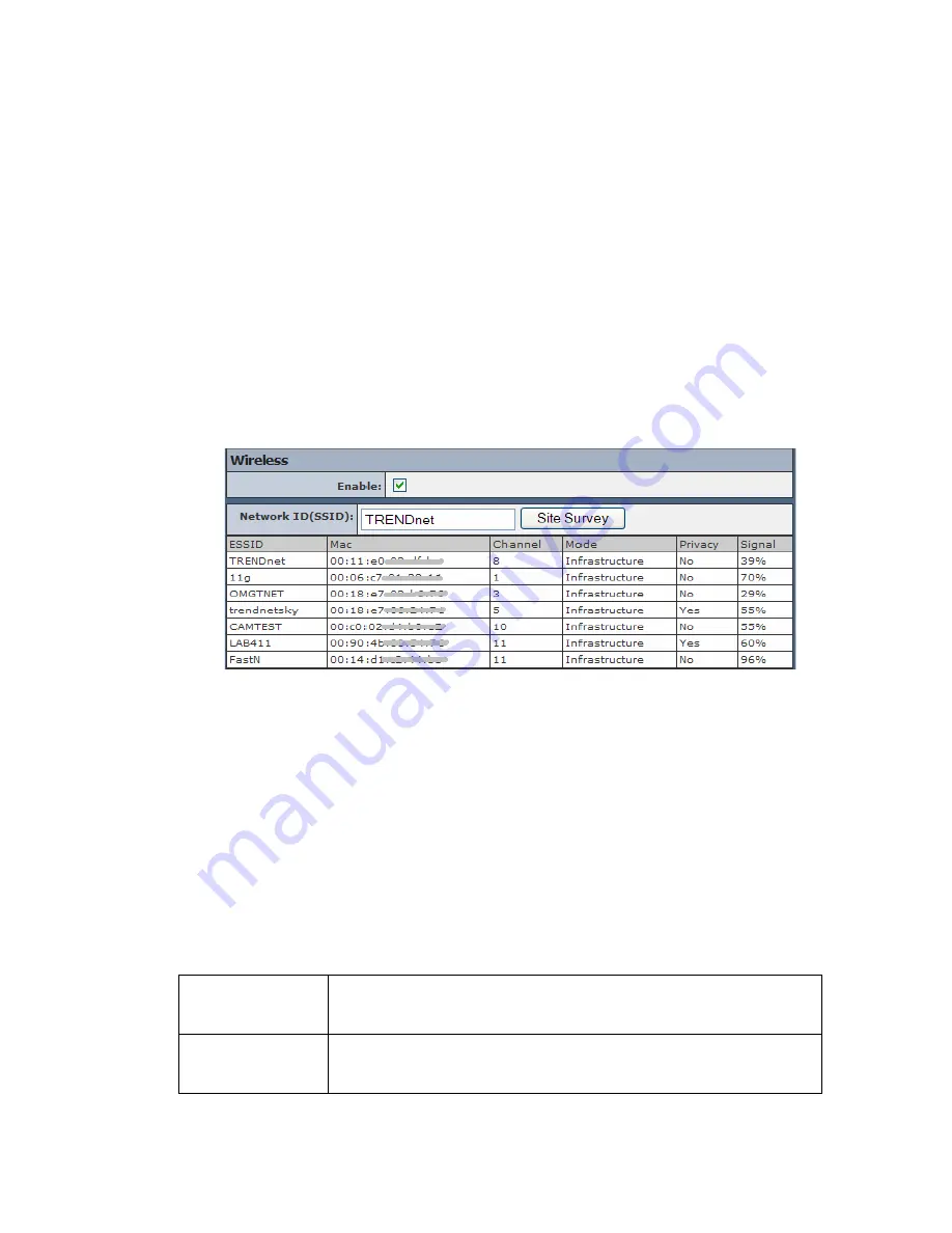 TRENDnet TV-IP121W User Manual Download Page 38