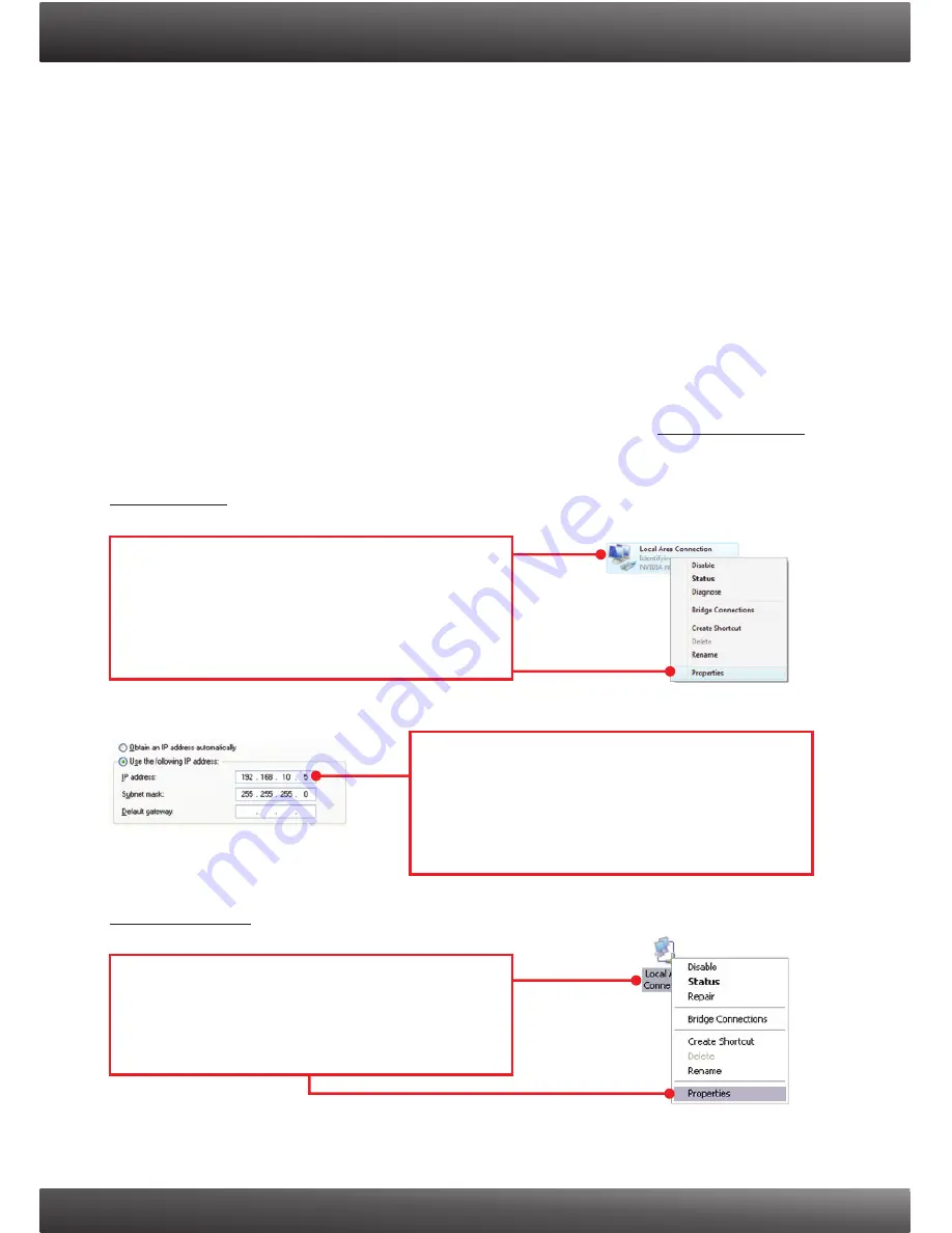 TRENDnet TV-IP252P - SecurView PoE Dome Internet Camera Network Quick Installation Manual Download Page 11