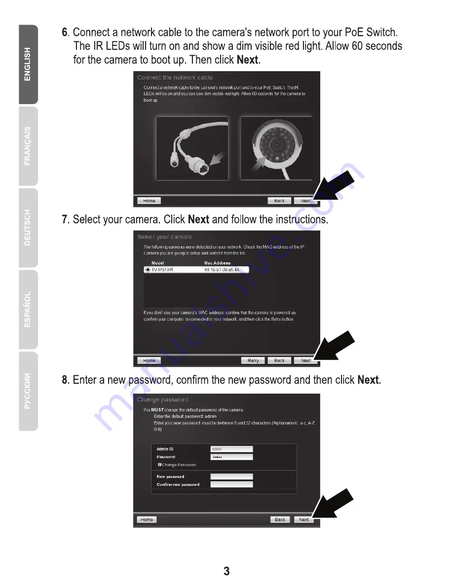 TRENDnet TV-IP310PI Quick Installation Manual Download Page 4