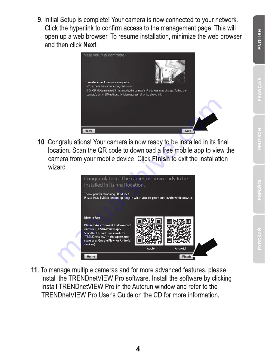 TRENDnet TV-IP310PI Quick Installation Manual Download Page 5