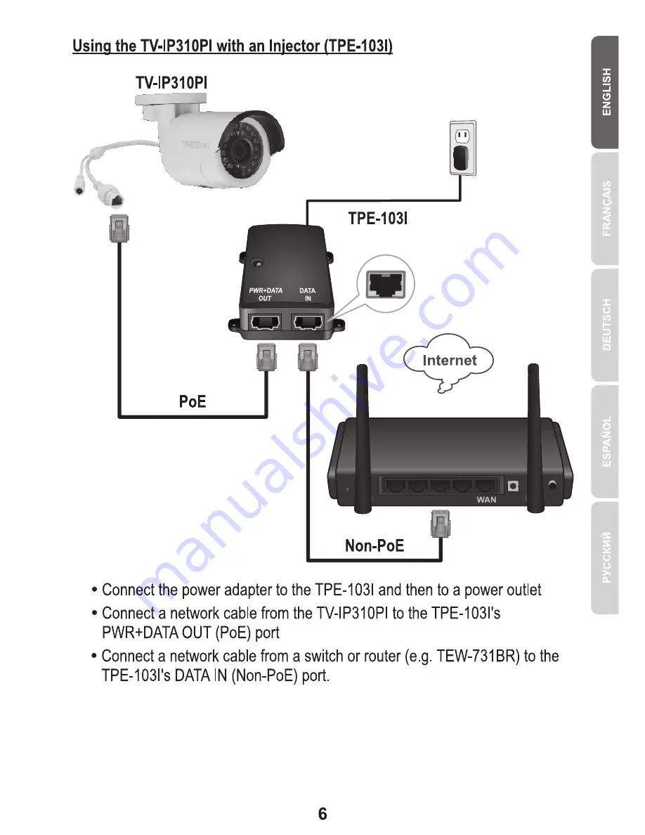 TRENDnet TV-IP310PI Quick Installation Manual Download Page 7