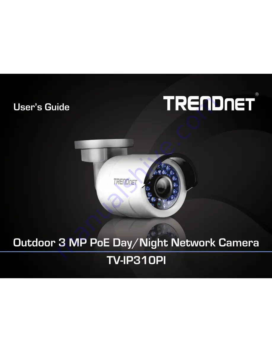 TRENDnet TV-IP310PI User Manual Download Page 1