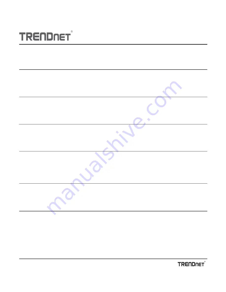 TRENDnet TV-IP312PI Quick Installation Manual Download Page 18