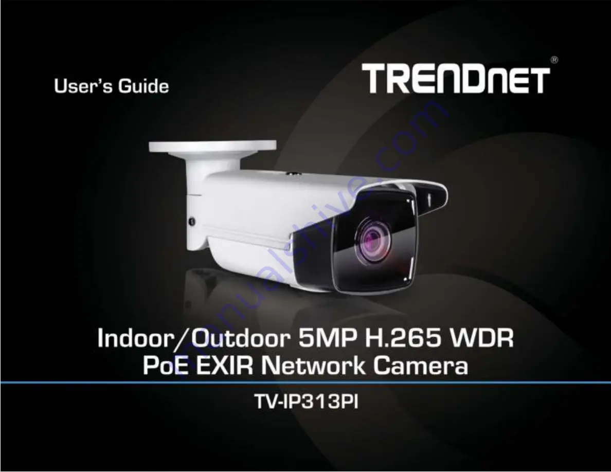 TRENDnet TV-IP313PI User Manual Download Page 1