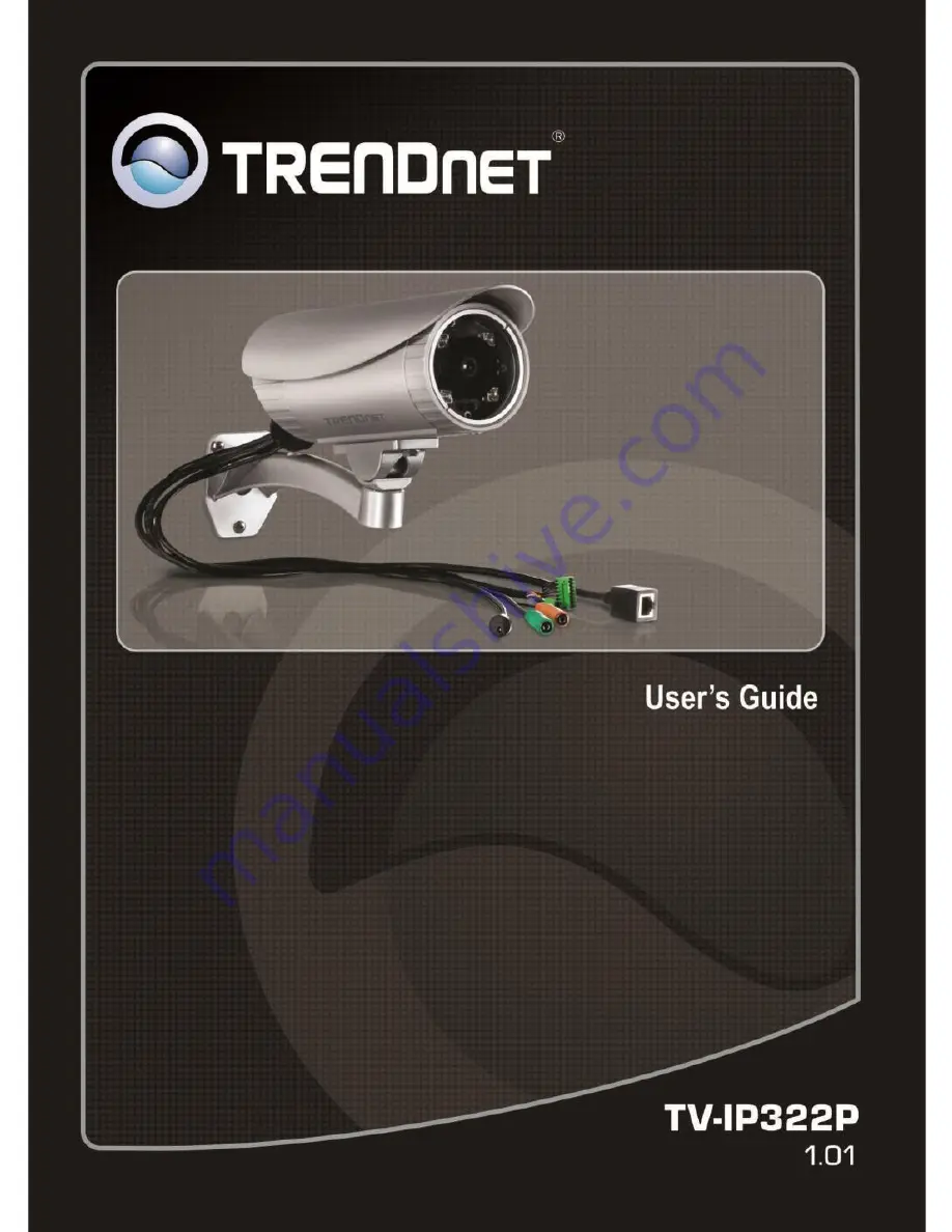 TRENDnet TV-IP322P User Manual Download Page 1