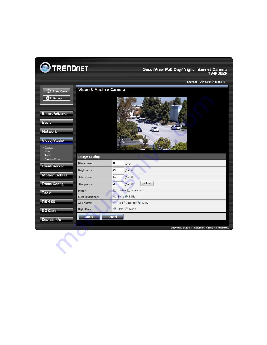 TRENDnet TV-IP322P User Manual Download Page 42