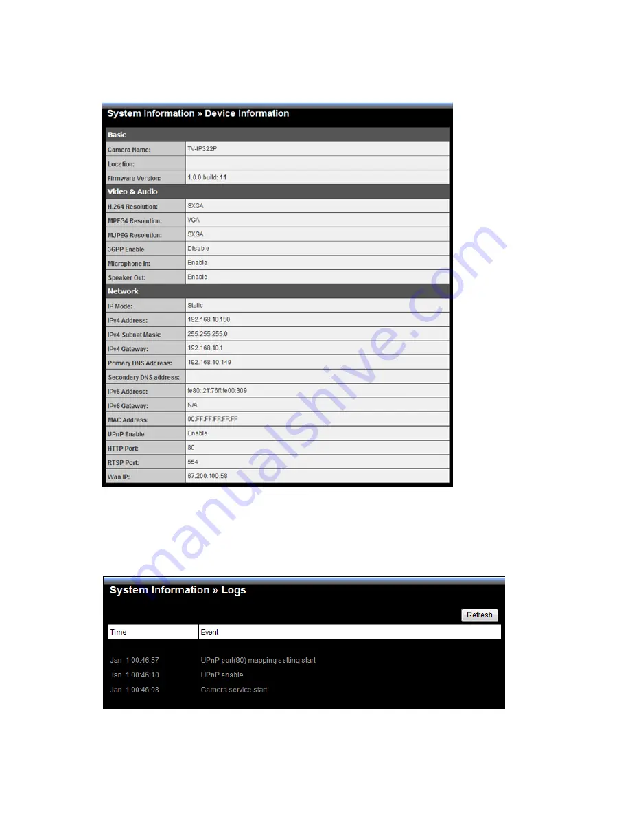 TRENDnet TV-IP322P User Manual Download Page 74