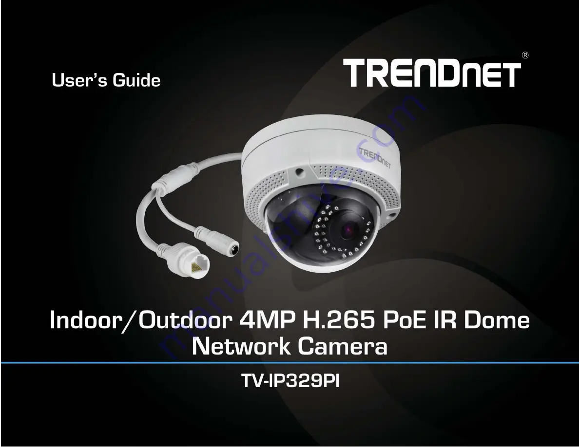 TRENDnet TV-IP329PI User Manual Download Page 1