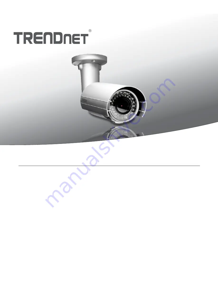 TRENDnet TV-IP343PI Quick Installation Manual Download Page 1