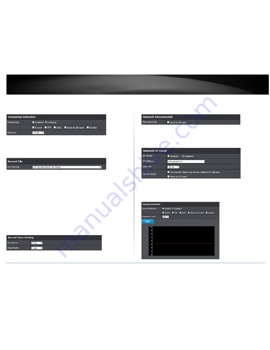 TRENDnet TV-IP343PI User Manual Download Page 31