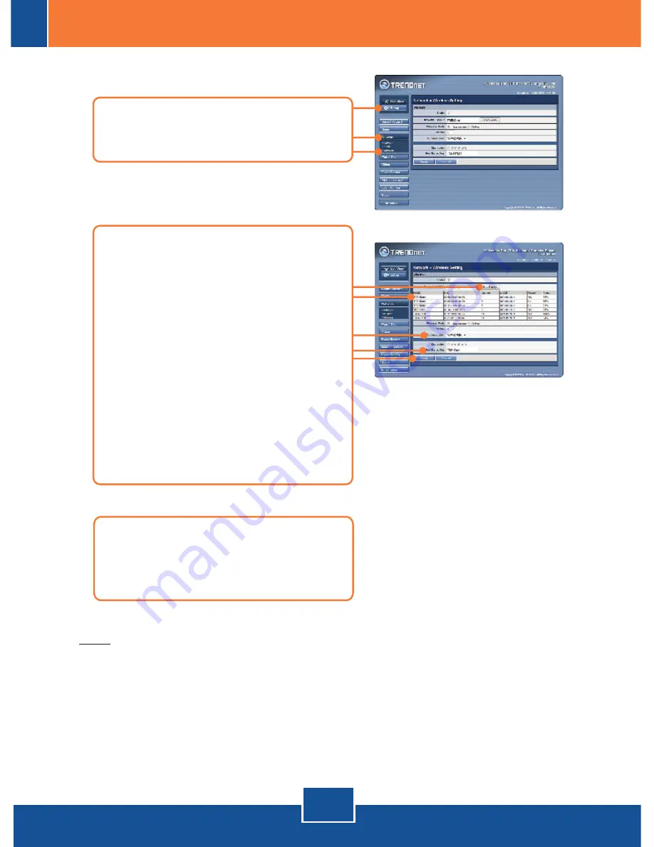 TRENDnet TV-IP410 - Pan/Tilt Internet Camera Server Network Quick Installation Manual Download Page 9