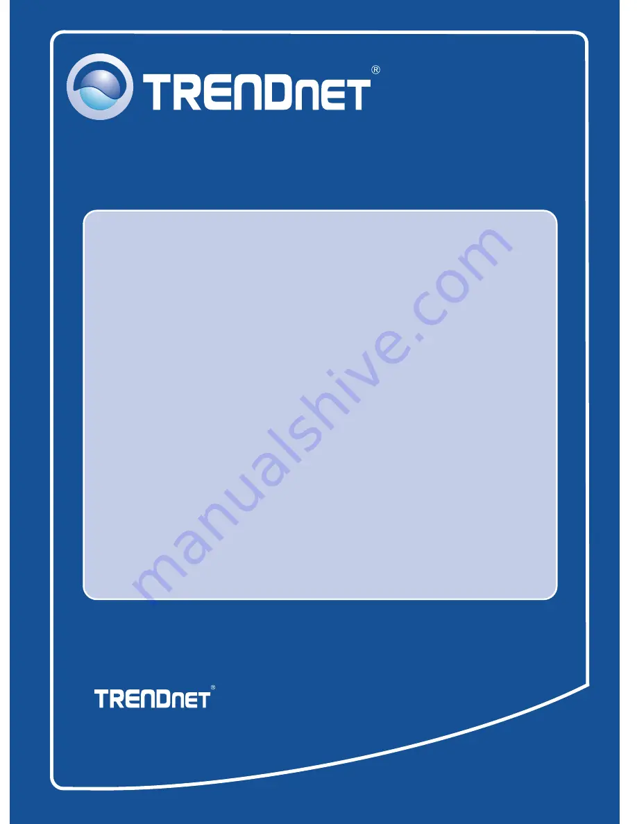 TRENDnet TV-IP410 - Pan/Tilt Internet Camera Server Network Quick Installation Manual Download Page 13