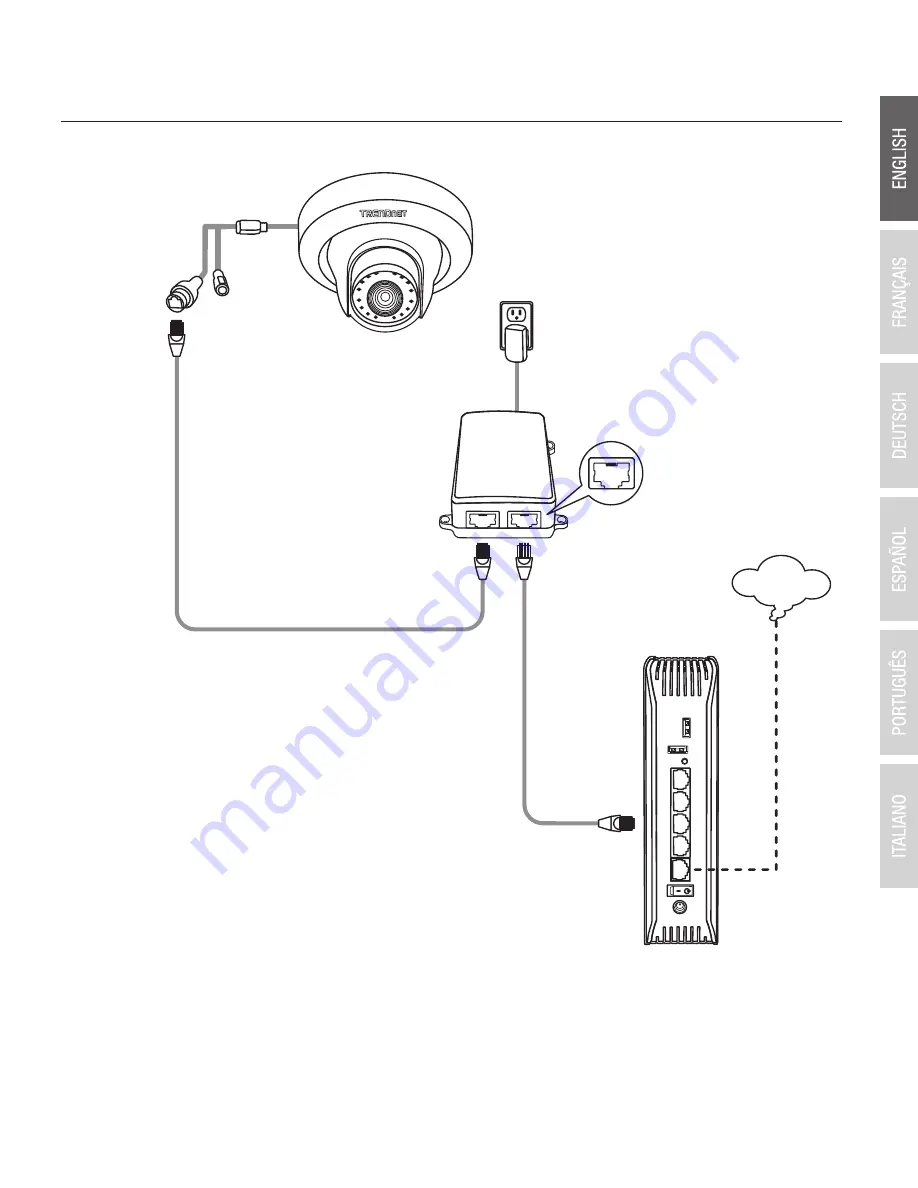 TRENDnet TV-IP410PI Quick Installation Manual Download Page 8