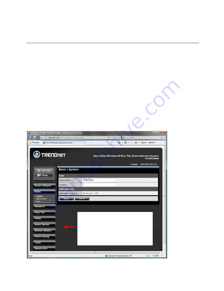 TRENDnet TV-IP410WN User Manual Download Page 20