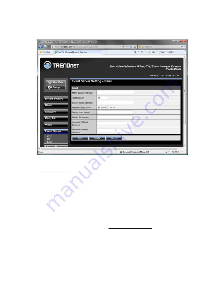 TRENDnet TV-IP410WN User Manual Download Page 44