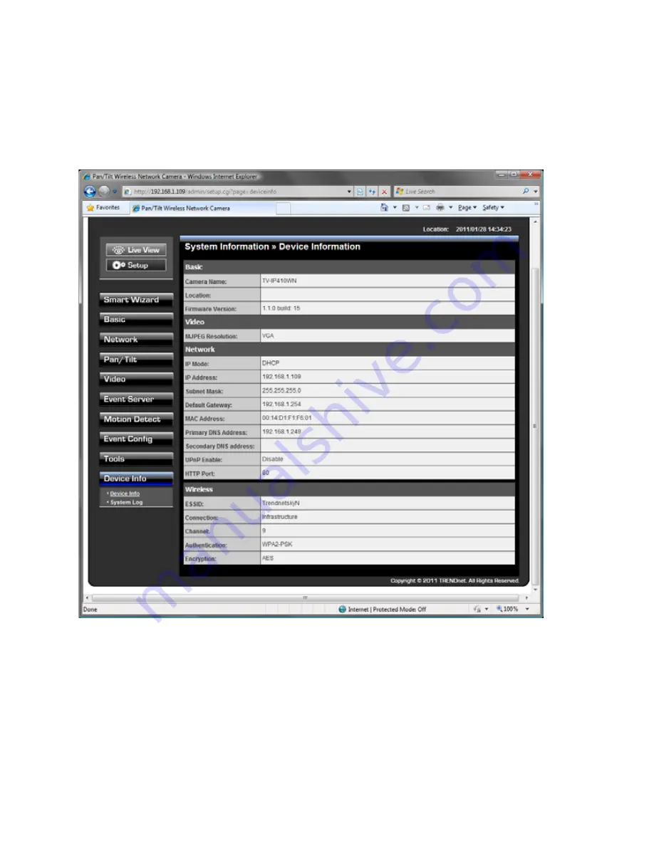 TRENDnet TV-IP410WN User Manual Download Page 53