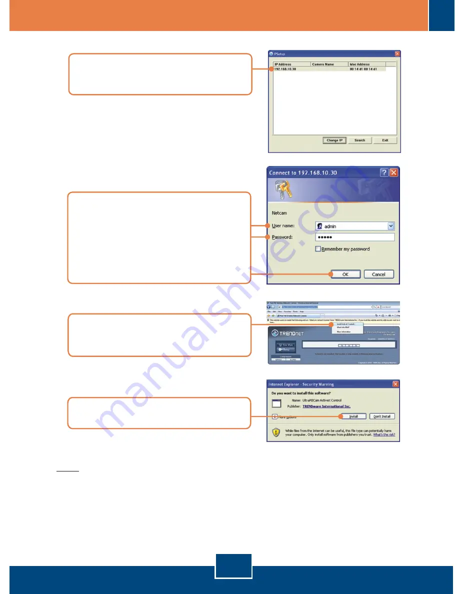 TRENDnet TV-IP422 Скачать руководство пользователя страница 8