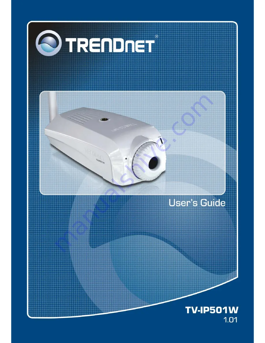 TRENDnet TV-IP501W Скачать руководство пользователя страница 1