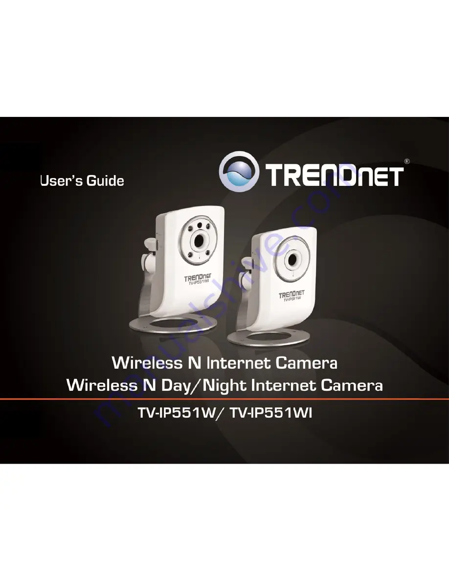 TRENDnet TV-IP551W User Manual Download Page 1