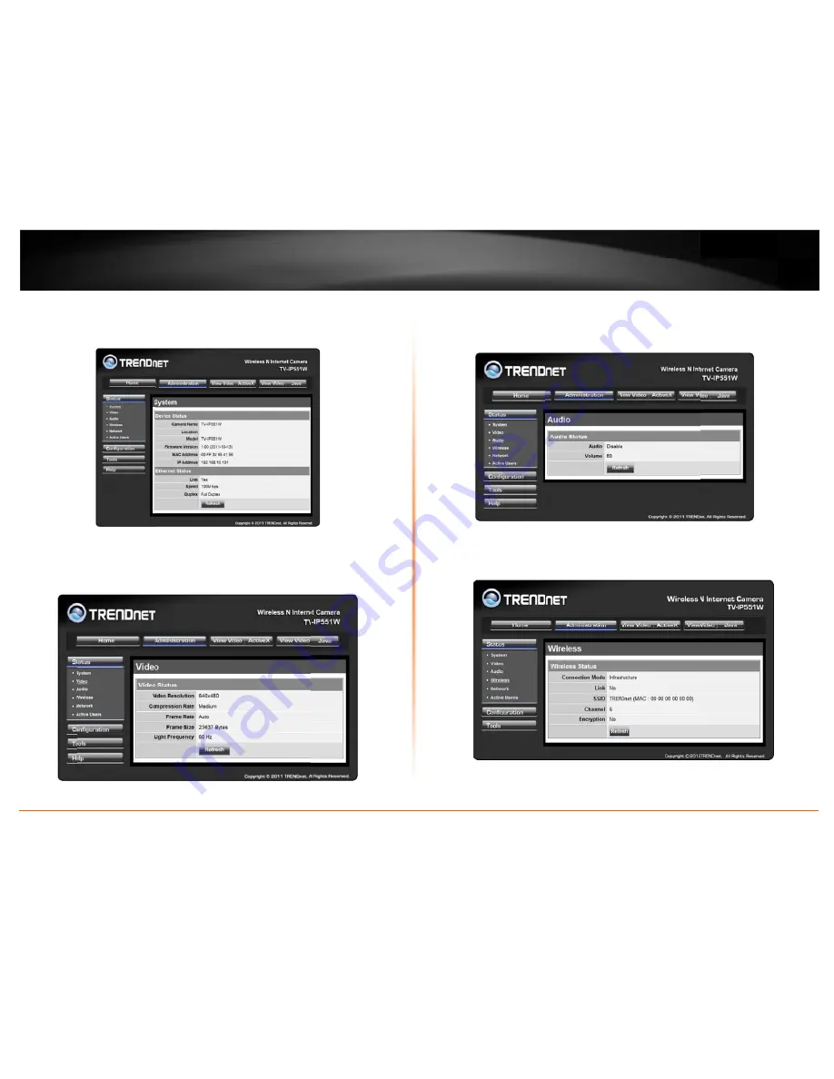 TRENDnet TV-IP551W User Manual Download Page 14