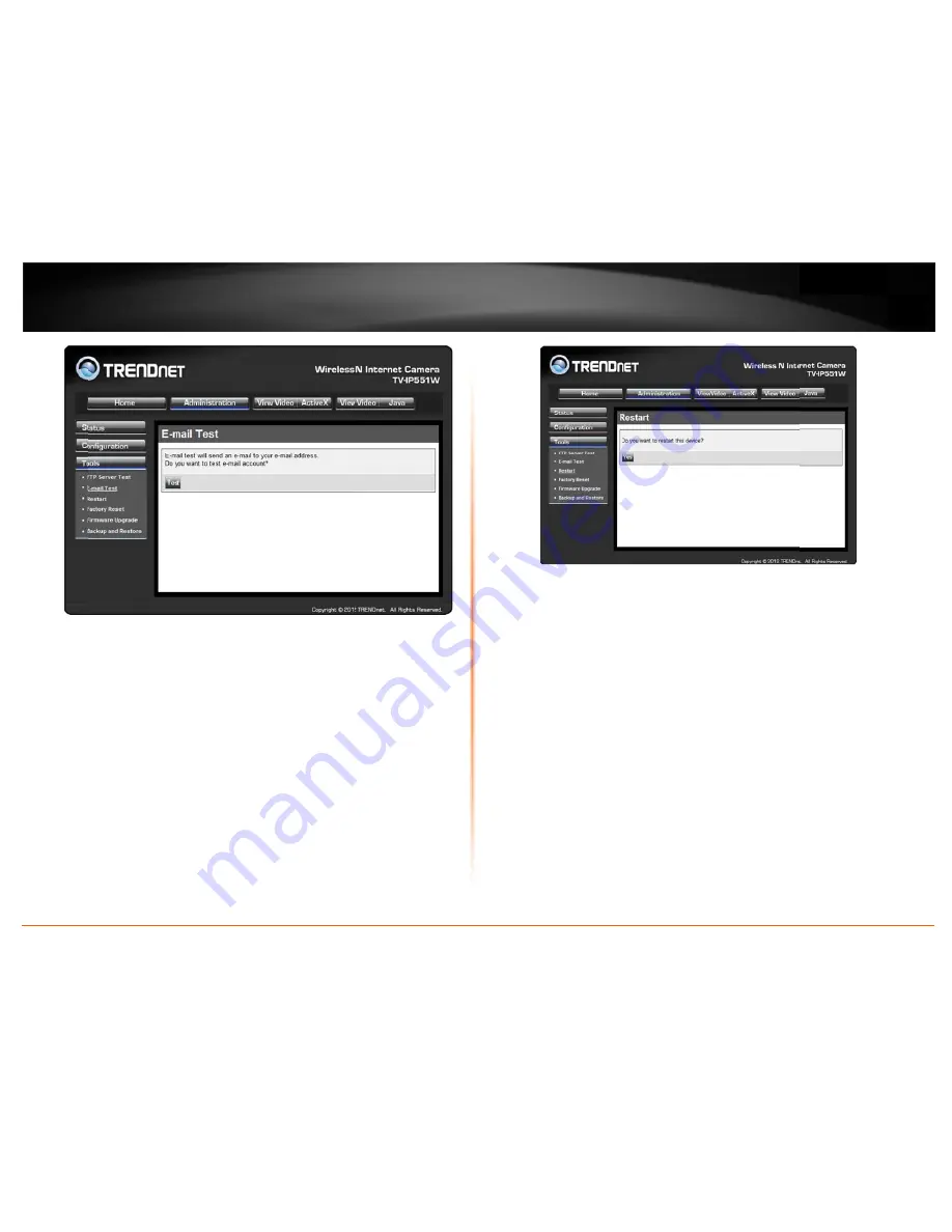 TRENDnet TV-IP551W User Manual Download Page 23