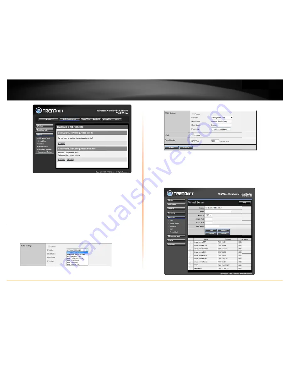 TRENDnet TV-IP551W User Manual Download Page 25