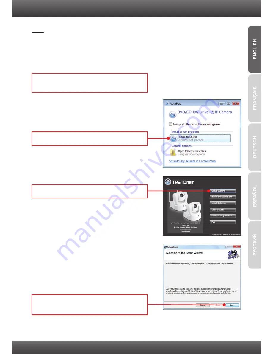 TRENDnet TV-IP612WN Quick Installation Manual Download Page 4