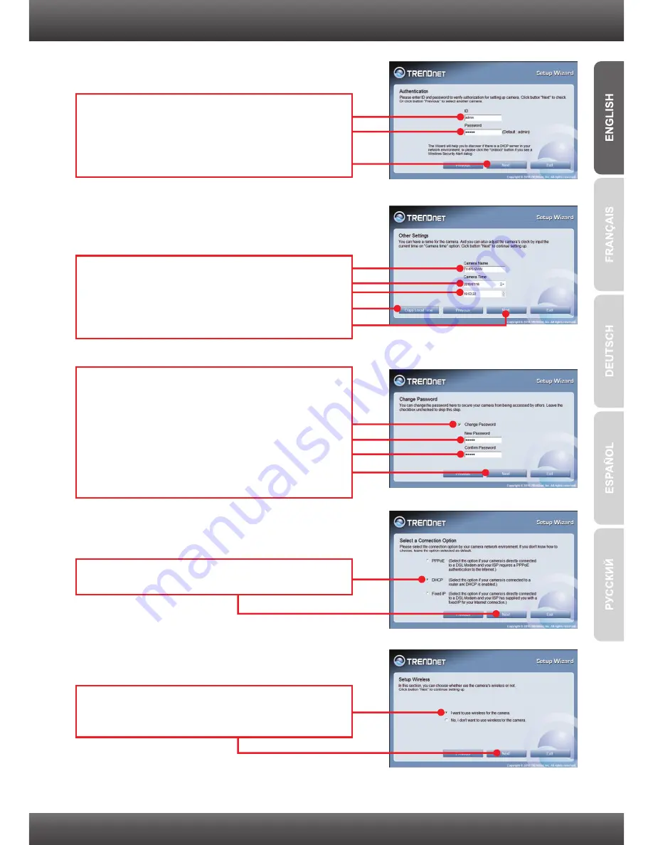 TRENDnet TV-IP612WN Quick Installation Manual Download Page 6