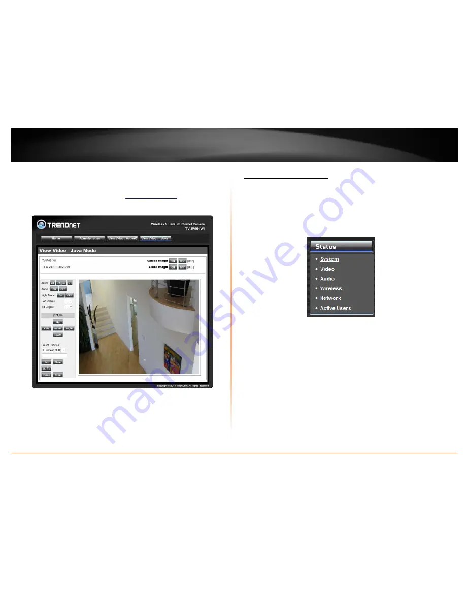 TRENDnet TV-IP651W User Manual Download Page 14